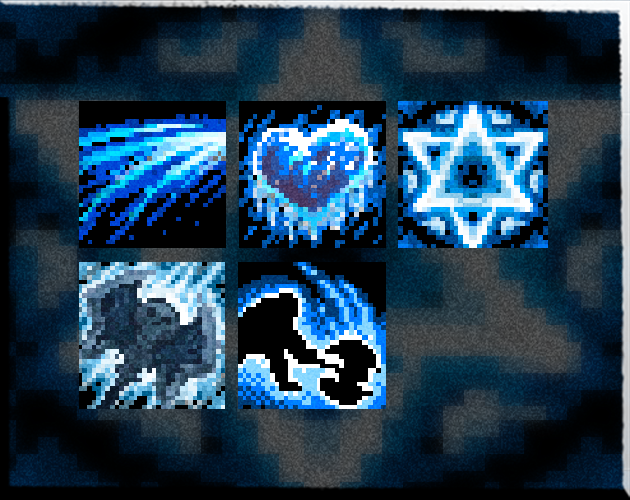 5个免费的32*32像素冰霜骑士技能图标素材