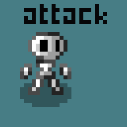 6个免费的横版像素敌人动画素材