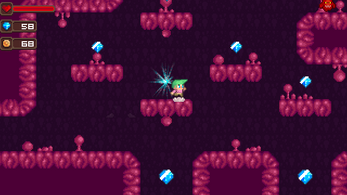 激动人心的16*16像素平台游戏雪怪巢穴图块集素材