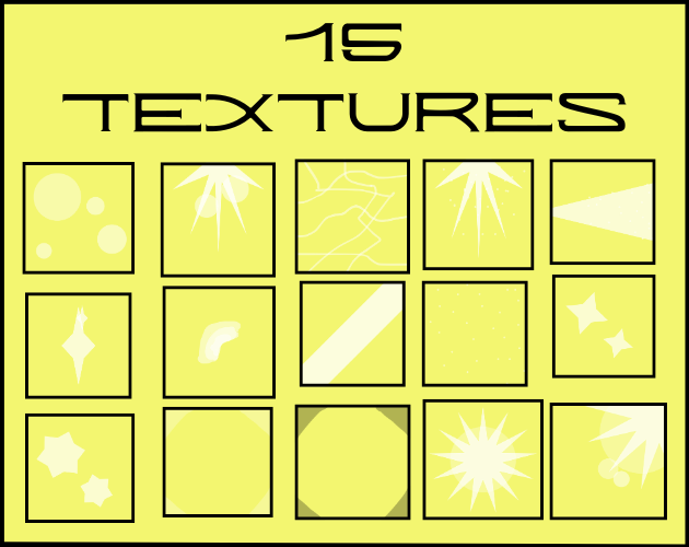 15种简单的2D阳光与闪耀效果素材