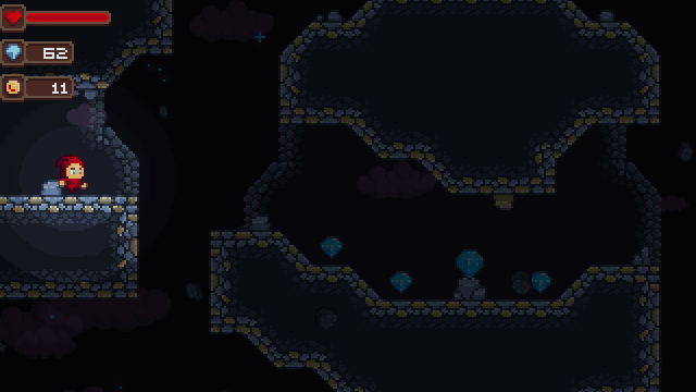 完整的16*16像素平台游戏宇宙碎片图块集素材