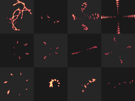 12个64*64的像素角色扮演游戏动画特效素材07