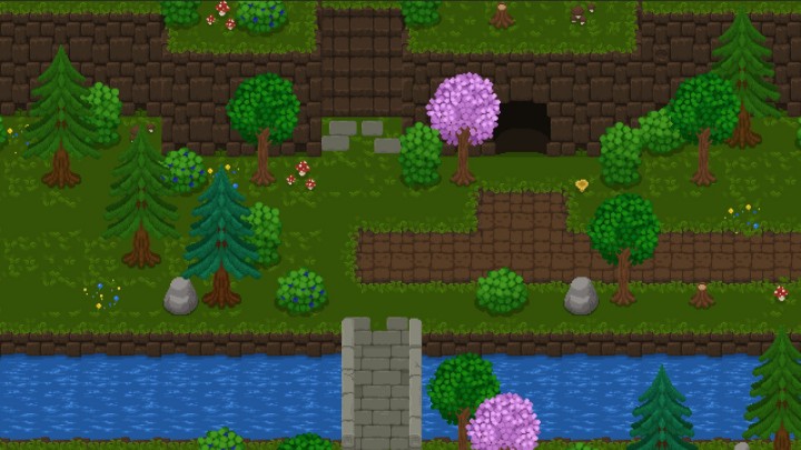 免费的32*32像素基础环境图块集素材