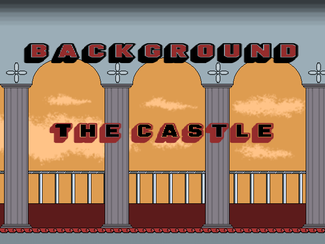 免费的静态像素卡斯蒂略城堡背景图片素材