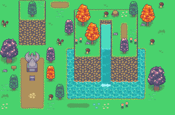 免费的32*32中世纪像素风格瓷砖素材