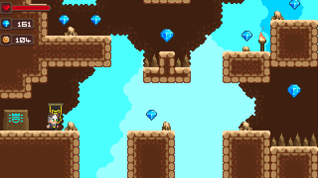 完整的16*16像素平台游戏沙漠高原图块集素材