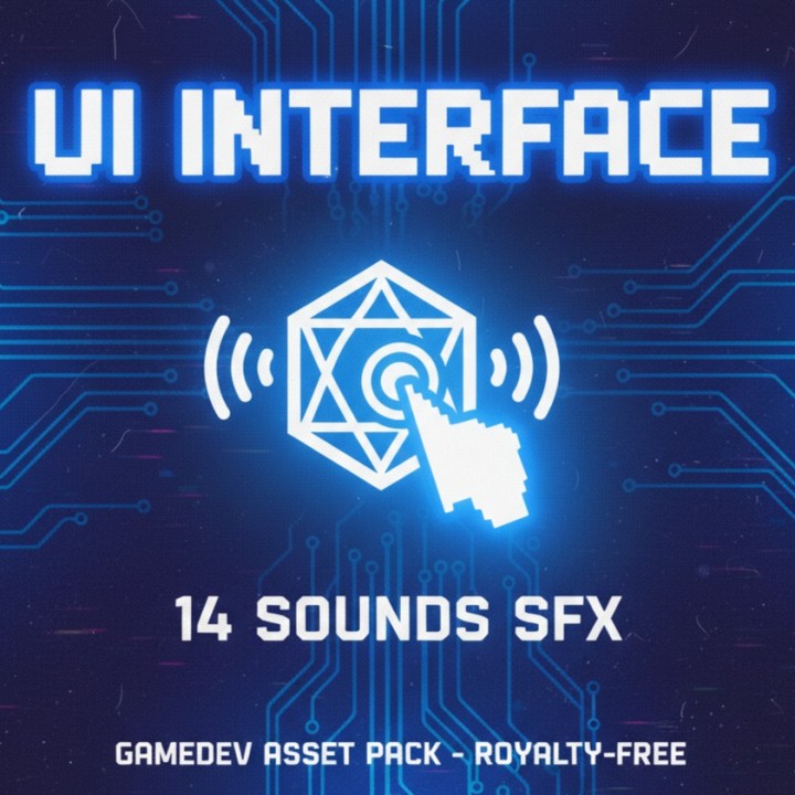 14个免费的科幻游戏UI界面音效素材
