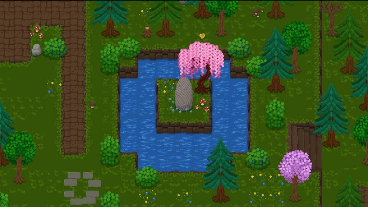 免费的32*32像素基础环境图块集素材