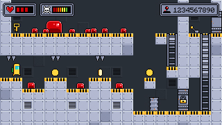 超级简易免费像素平台游戏套装素材
