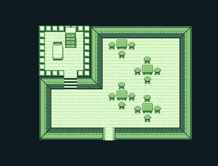 一款免费的复古像素Gameboy图块集素材