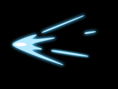 精美的自上而下矢量2D风和闪电元素魔法技能动画特效素材