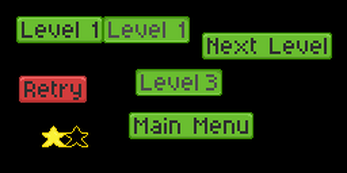 完整的简洁时尚像素UI资产素材