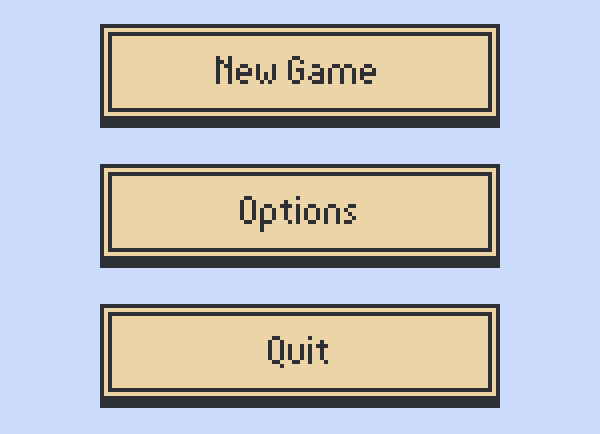 免费的像素Kouzii窄字体素材