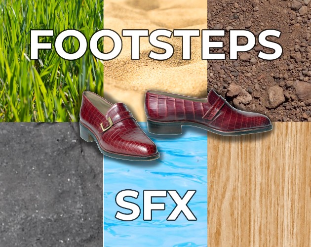 42个免费的游戏脚步音效素材