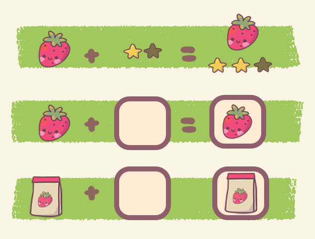 免费的入门级温馨2D农场植物种子和包装图标素材