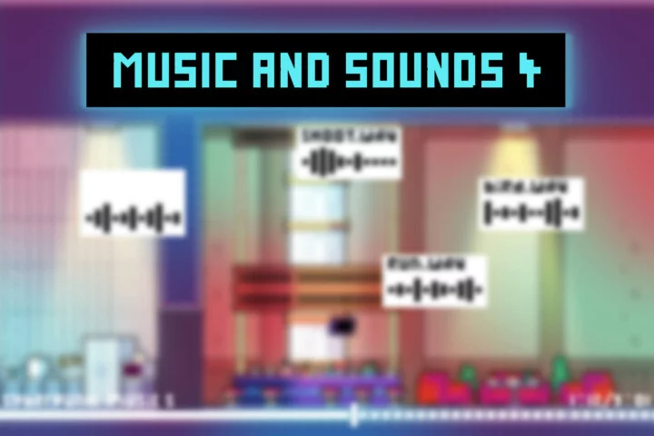 适用于像素游戏的免费赛博朋克音效资产素材