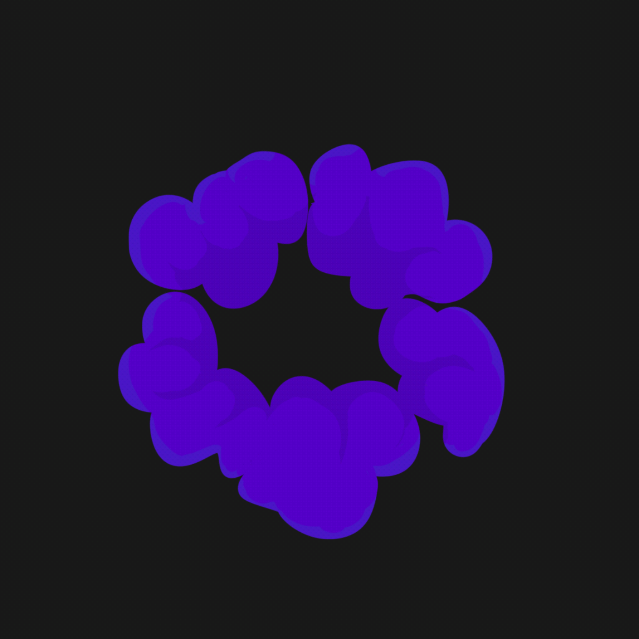 免费的蓝色2D魔法爆炸动画特效素材