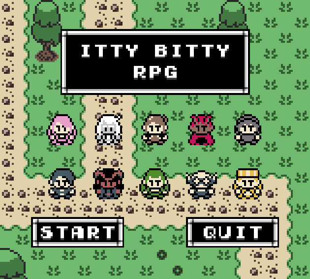 10个免费的自上而下四向行走像素NPC动画素材