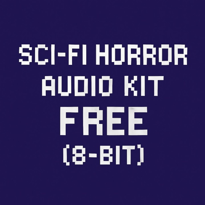 免费的8位珍藏版科幻和恐怖游戏音频素材