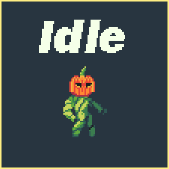 3种不同的奇幻像素敌人动画素材