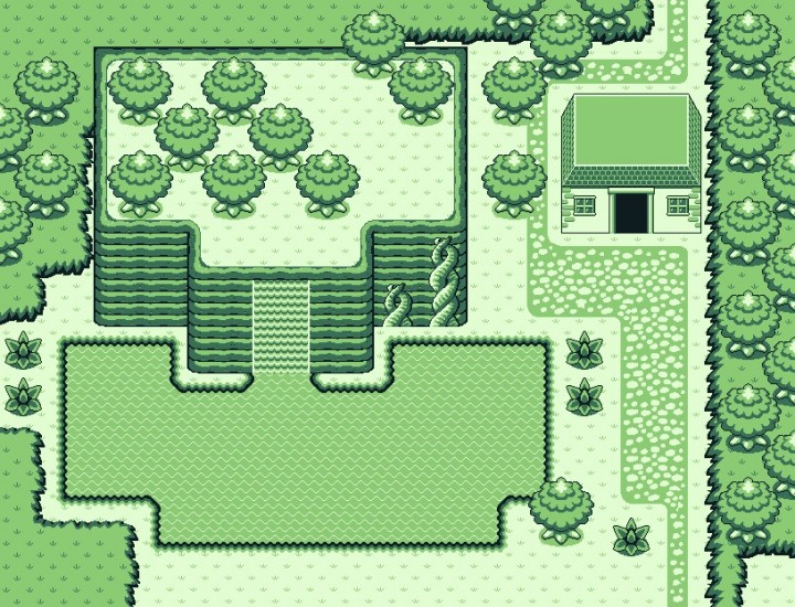 一款免费的复古像素Gameboy图块集素材