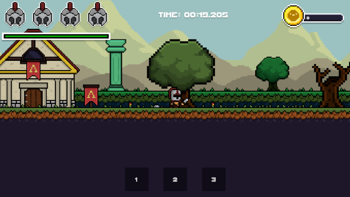 小巧的免费迷你像素平台游戏资产素材