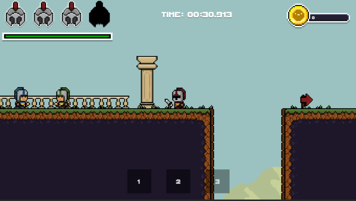 小巧的免费迷你像素平台游戏资产素材