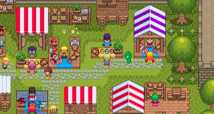 700+的16*16像素农场游戏市场图块集素材