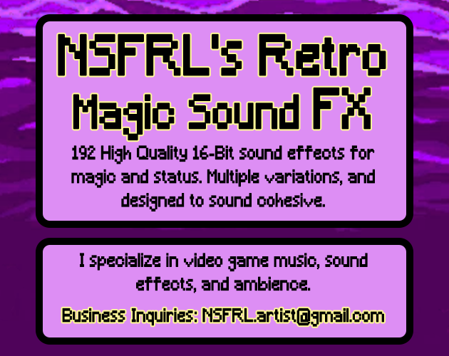 192个高品质魔法和状态音效素材