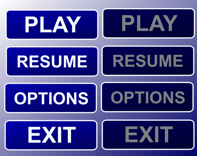 免费的2D星界面纱UI按钮素材