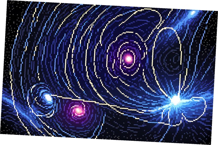 10个精美的静态像素太空星战背景图片素材