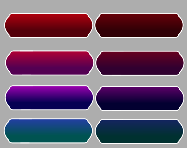 免费的2D星界面纱UI按钮素材