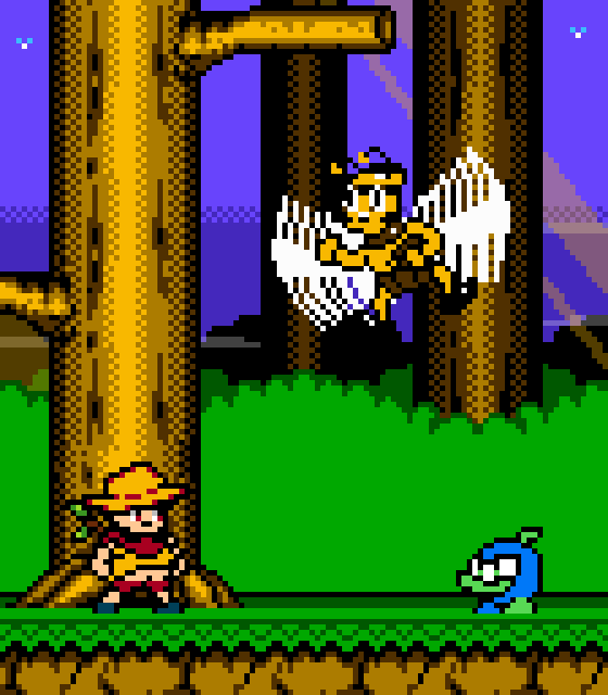 免费的精美8位像素风格冒险角色动画素材