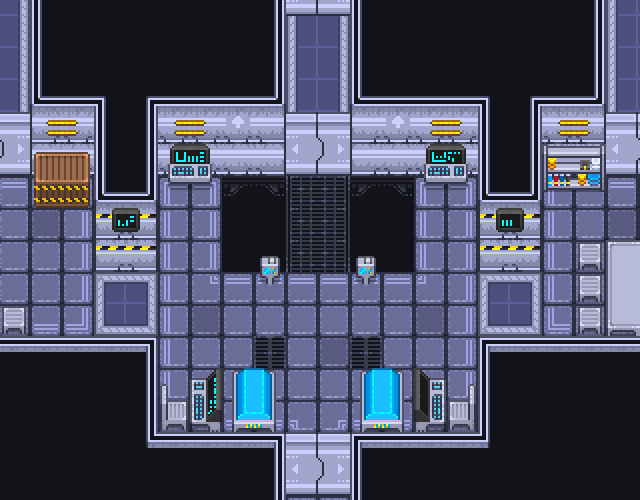 16*16自上而下的奇幻梦境像素实验室图块集素材