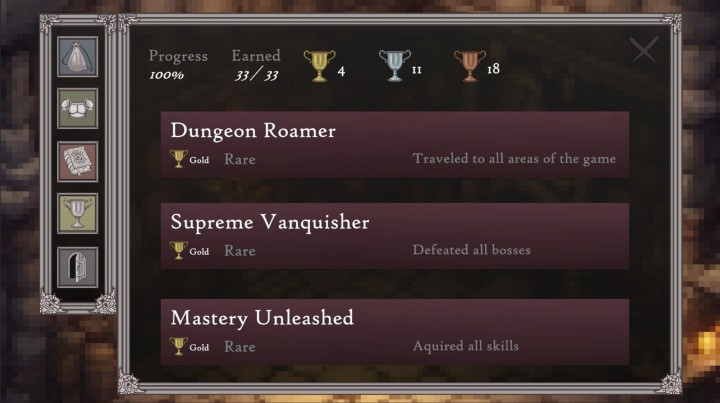 免费的2D暗黑中世纪主题游戏UI素材