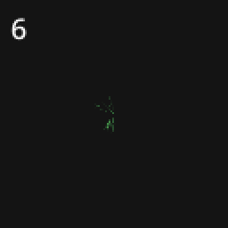 5种颜色7种变体的免费像素冲击视觉特效动画素材