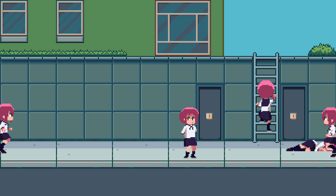 免费的30*30像素城市街道环境图块集素材