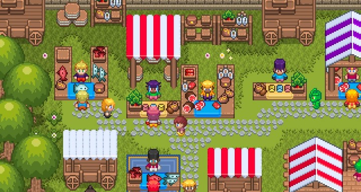 700+的16*16像素农场游戏市场图块集素材