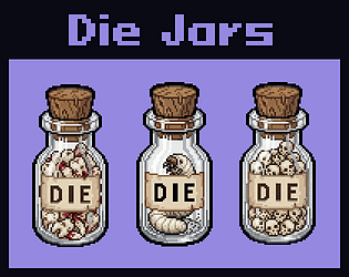 6个独特的充满死亡气息的像素瓶子图标素材