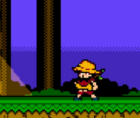 免费的精美8位像素风格冒险角色动画素材