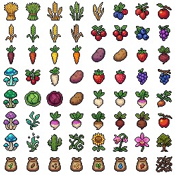 1000+的AI辅助生成像素RPG游戏图标素材