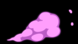 精美的卡通风格矢量2D烟雾特效动画素材