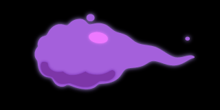 精美的卡通风格矢量2D烟雾特效动画素材
