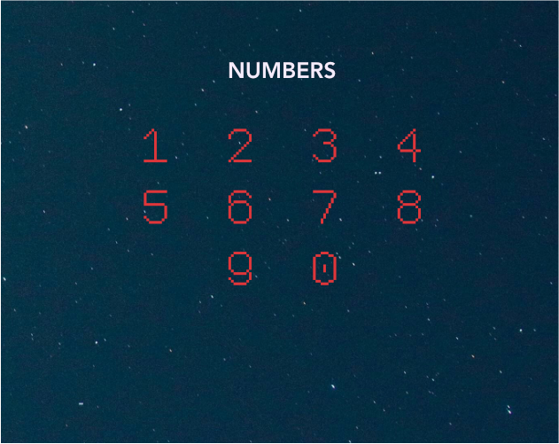 免费13*13太空时代Gens Electa像素字体素材